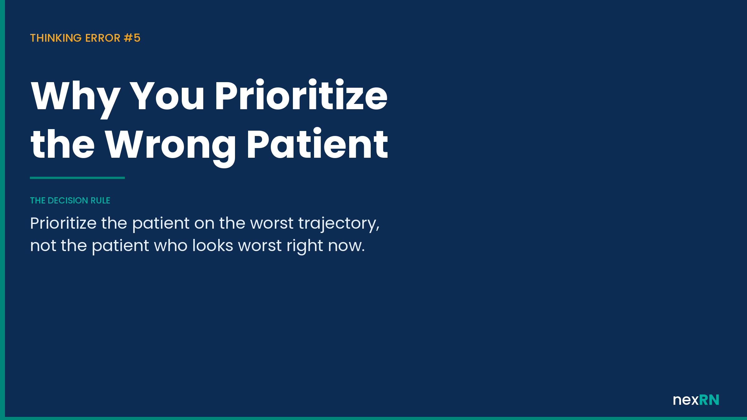 Why You Prioritize the Wrong Patient on NCLEX